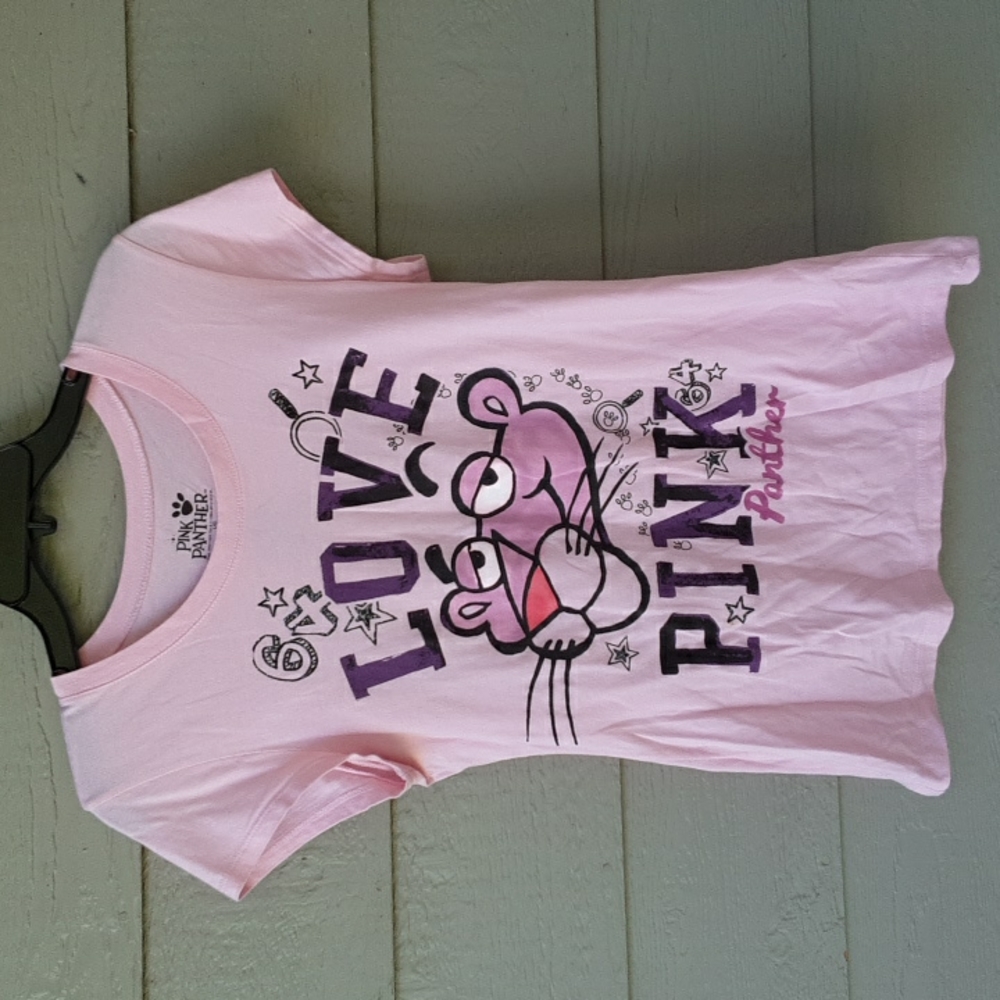 PINK Panther T Shirt Large